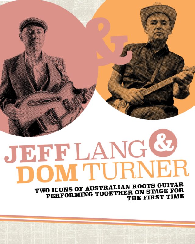 Banshees Bar presents Jeff Lang & Dom Turner
