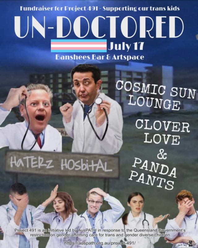 Banshees Bar presents Un-Doctored: a Project 491 Fundraiser