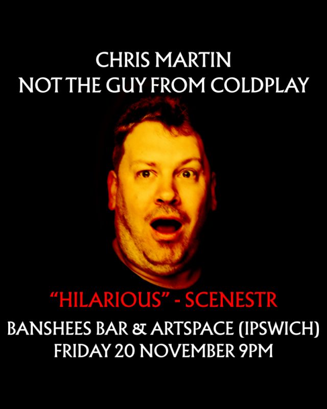 Banshees Bar presents CHRIS MARTIN