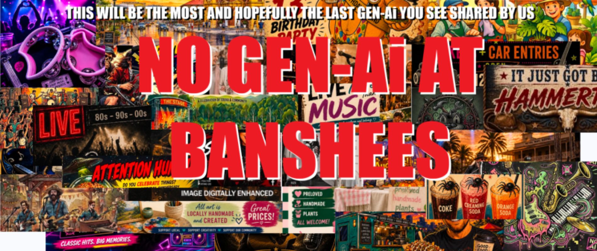 No Gen-Ai at Banshees
