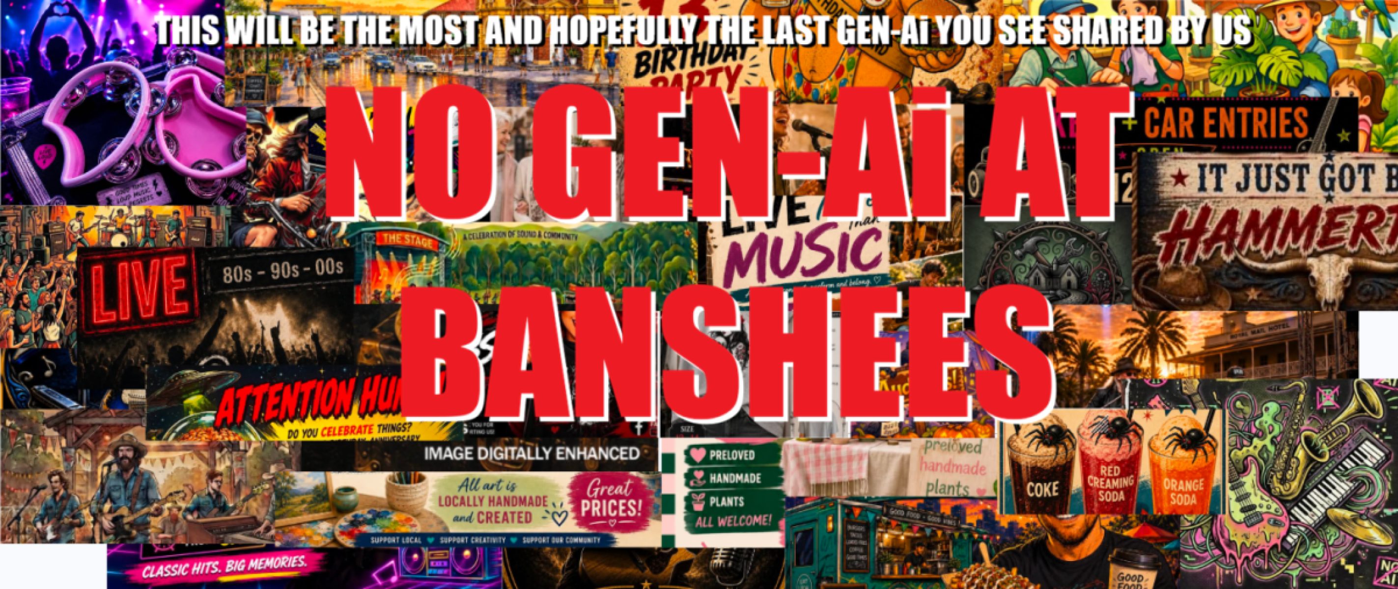 No Gen-Ai at Banshees