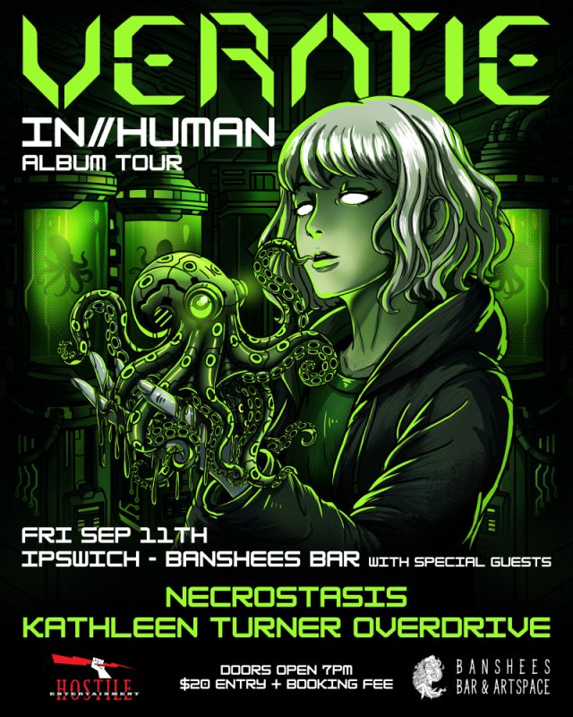 Banshees Bar presents Veratie In//Human Album Tour