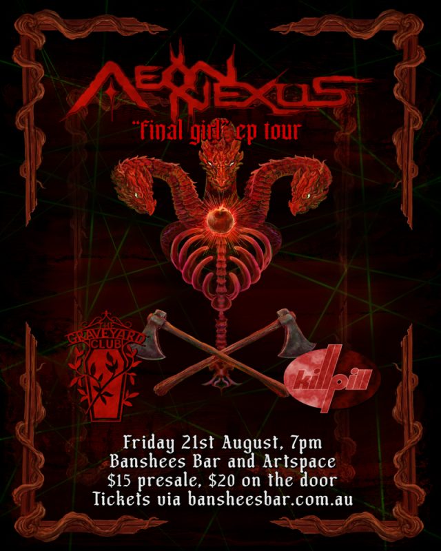 Banshees Bar presents Aeon Nexus, KillPill, the Graveyard Club