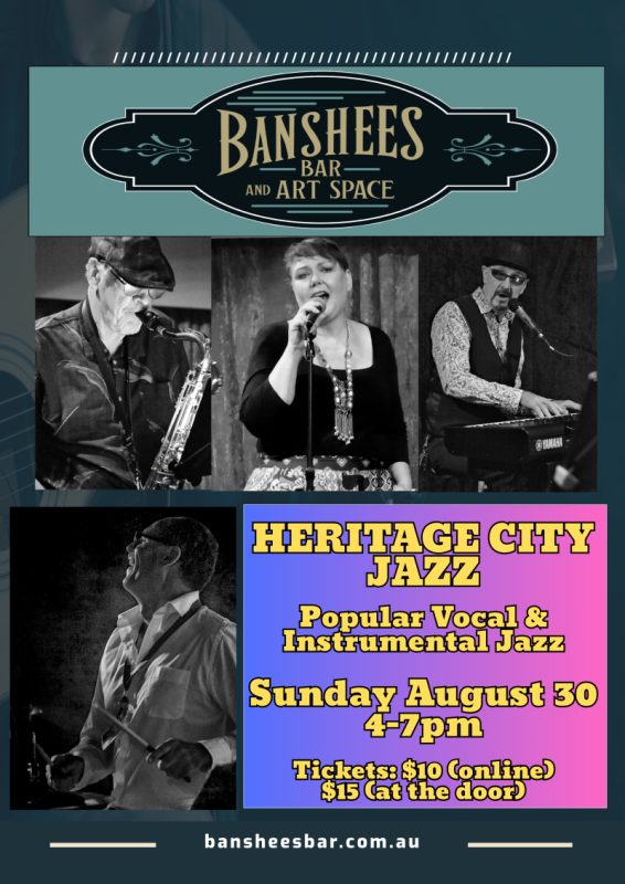 Banshees Bar presents Heritage City Jazz