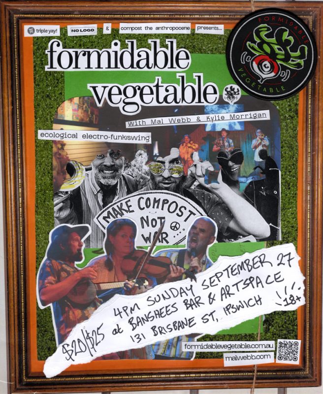 Banshees Bar presents Formidable Vegetable Spring Back