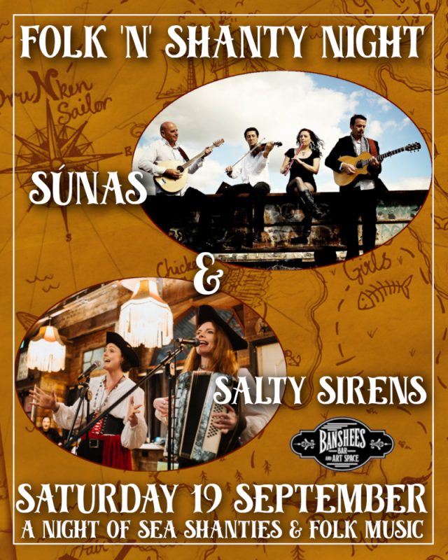 Banshees Bar presents Folk'N'Shanty Night