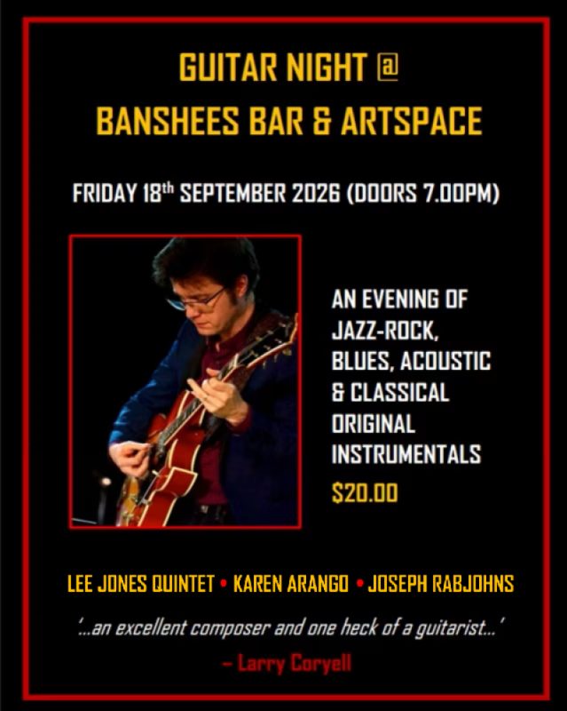 Banshees Bar presents Guitar Night at Banshees