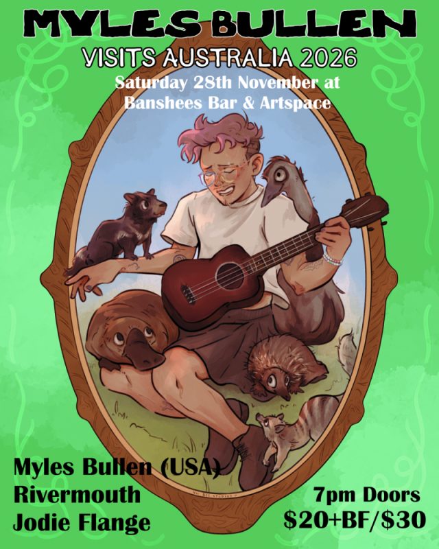 Banshees Bar presents Myles Bullen Visits Banshees