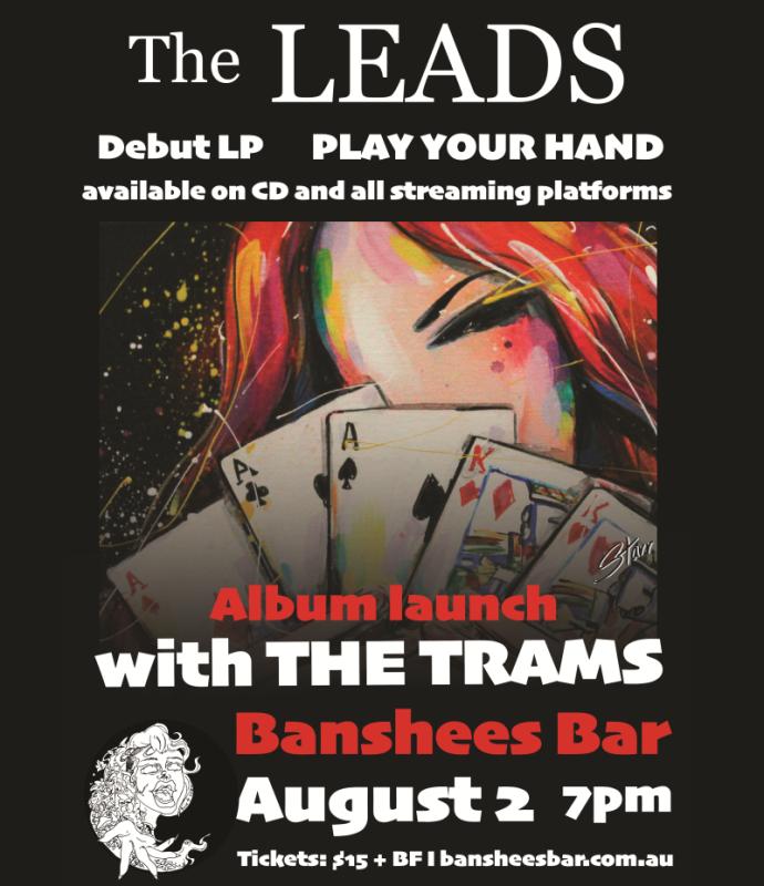 Banshees Bar presents The Leads Album Launch + The Trams