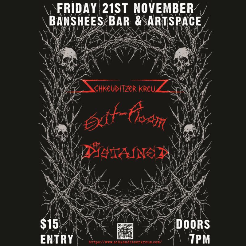 Banshees Bar presents Schkeuditzer Kreuz - Ipswich Swan Grinder Release Show