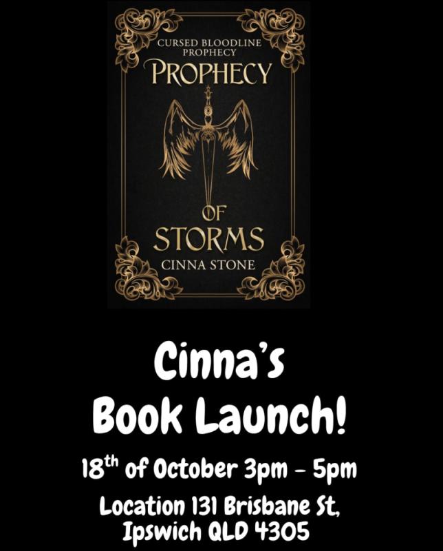 Banshees Bar presents Cinna Stone: Prophecy of Storms Book Launch