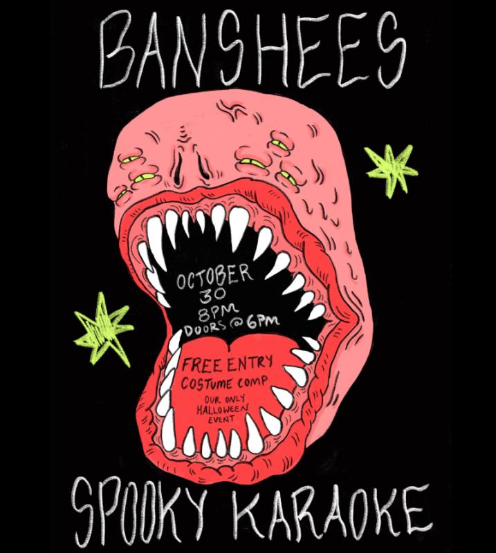 Banshees Bar presents Halloween Karaoke Special!