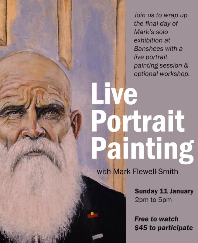 Banshees Bar presents Live Portrait Painting