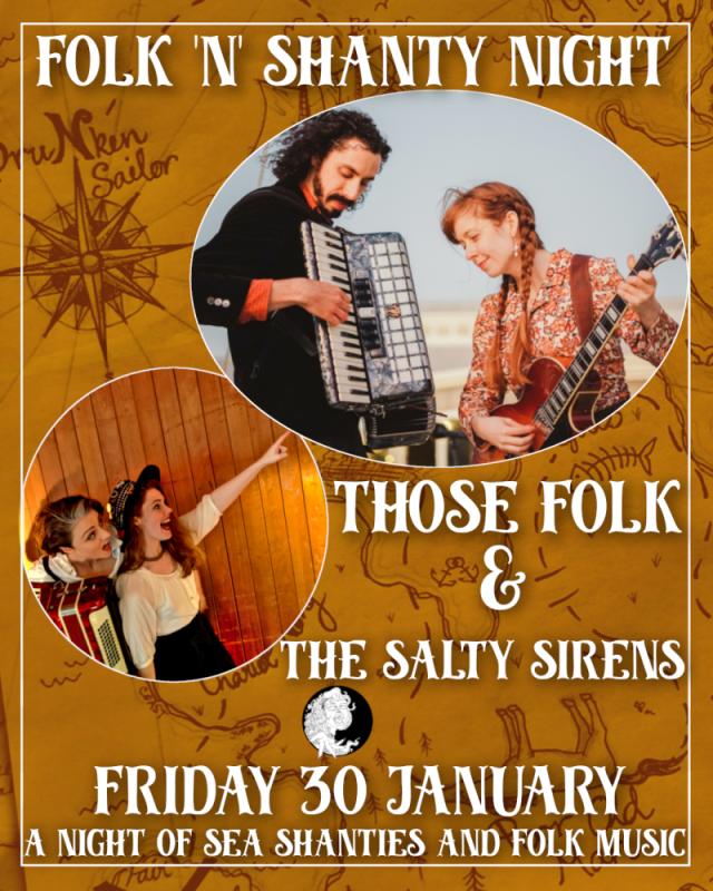 Banshees Bar presents Folk'N'Shanty Night