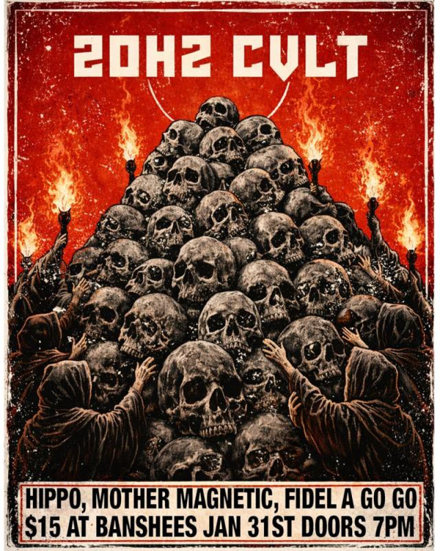 Banshees Bar presents Hippo, Mother Magnetic and Fidel A Go Go