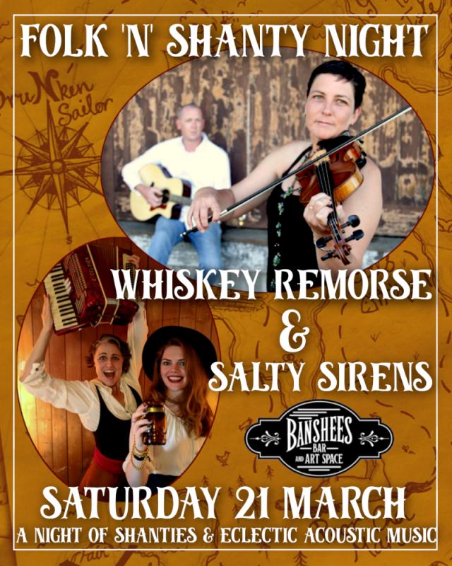 Banshees Bar presents Folk'N'Shanty Night