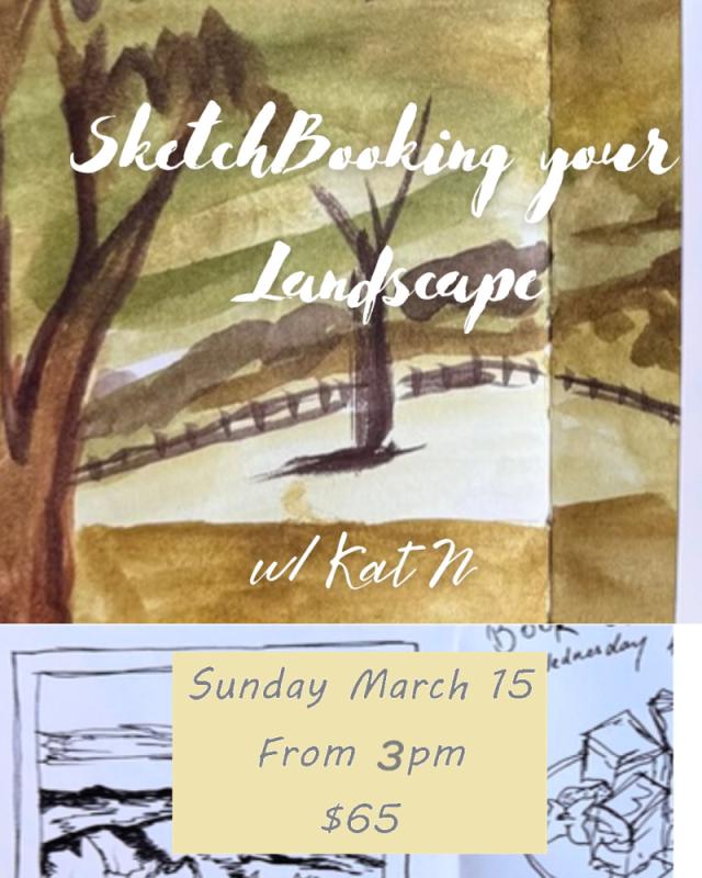 Banshees Bar presents Sketchbooking your Landscape