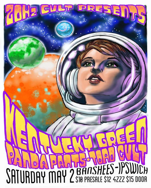 Banshees Bar presents Kentucky Green, Panda Pants and Toad Cult